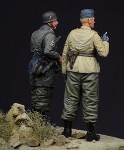画像4: D-Day miniature studio[DD35003］ 1/35 WWII 独 降下猟兵2体セット クレタ1941