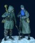 画像1: D-Day miniature studio[DD35006］ 1/35 WWII 独 武装親衛隊擲弾兵 2体セット 東部戦線1943-1945 (1)