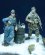 画像1: D-Day miniature studio[DD35009］ 1/35 WWII ハンガリー/独将校 2体セット ハンガリー1945 (1)