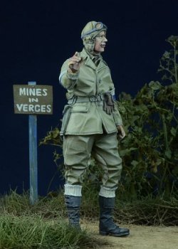 画像2: D-Day miniature studio[DD35010］ 1/35 WWII 英 オートバイ伝令兵 1942-45