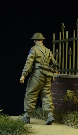 画像2: D-Day miniature studio[DD35013］ 1/35 WWII 英/英連邦歩兵 行軍中 1942-1945