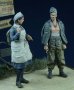 画像3: D-Day miniature studio[DD35018］ 1/35 WWII独 女性看護師と負傷兵 1942-1945 (3)