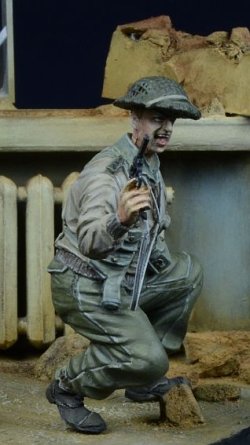 画像4: D-Day miniature studio[DD35020］ 1/35WWII 英/英連邦将校 戦闘中 1943-45