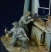 画像4: D-Day miniature studio[DD35021］ 1/35 WWII 英/英連邦歩兵 2体セット 戦闘中 1943-45 (4)