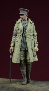 D-Day miniature studio[DD35023］ 1/35 WWI 英 戦車軍団 参謀将校