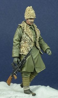 D-Day miniature studio[DD35089]1/35 WWII ルーマニア歩兵機関銃手 東部戦線1941-44
