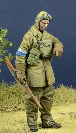 画像2: D-Day miniature studio[DD35092]1/35 WWII英 バイク伝令兵 フランス1940