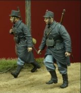 D-Day miniature studio[DD35105]1/35 WWI ベルギー歩兵 行軍中 1914-1915(2体セット)