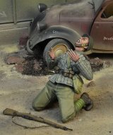 D-Day miniature studio[DD35177]1/35 WWII 露/ソ 撃たれたソ連歩兵 ベルリン1945