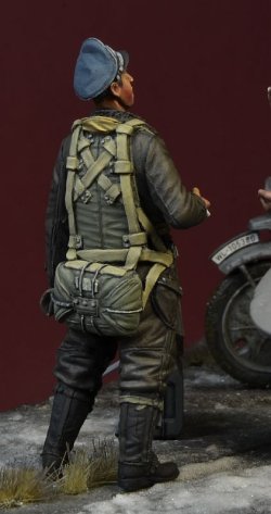 画像3: D-Day miniature studio[DD35191]1/35 WWII ドイツ空軍エースパイロット フランツ・スティグラー