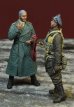 画像2: D-Day miniature studio[DD35193]1/35 WWII ドイツ空軍エースパイロット フランツ・スティグラーと整備兵(2体セット) (2)