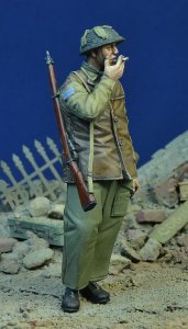 画像1: D-Day miniature studio［DD35199]1/35 WWII カナダ陸軍 小休止するカナダ兵 (1)