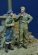 画像2: D-Day miniature studio[DD35204]1/35 WWII カナダ軍 小休止するカナダ空軍パイロットと下士官セット(2体セット) (2)