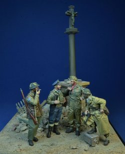 画像3: D-Day miniature studio[DD35205]1/35 WWII カナダ軍 一服するカナダ軍兵士 カーン1944(4体セット)