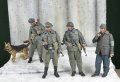D-Day miniature studio[DD35228]1/35 現用 東ドイツ 「ベルリンの壁」DDR国境警備隊 1970-80年代冬(4体セット)