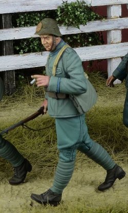 画像1: D-Day miniature studio[DD35257]1/35 WWII オランダ 徒歩行軍中の歩兵＃1 オランダ1940
