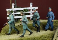 D-Day miniature studio[DD35263]1/35 WWII オランダ 「女王陛下と祖国のために」Vol.2 徒歩行軍中のオランダ兵セット(4体入)