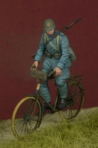 D-Day miniature studio[DD35265]1/35 WWII オランダ 自転車連隊の兵士＃2 オランダ1940