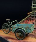 D-Day miniature studio[DD35275]1/35 WWII ドイツ 荷台付三輪自転車