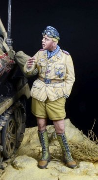 D-Day miniature studio[DD35282]1/35 WWII ドイツ 会話するアフリカ軍団戦車兵将校