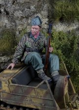 D-Day miniature studio[DD35288]1/35 WWII ドイツ 第13SS武装山岳師団「ハンジャール」ケッテンクラート乗員＃1 1943-45年(タミヤ用)