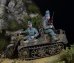 画像2: D-Day miniature studio[DD35290]1/35 WWII ドイツ 武装SS山岳猟兵 ケッテンクラート乗員セット 1943-45年(タミヤ用 3体入) (2)