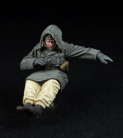 画像2: D-Day miniature studio[DD35294]1/35 WWII ドイツ 武装SS シュビムワーゲン機関銃手 1943-45年冬(タミヤ用)