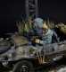 画像3: D-Day miniature studio[DD35295]1/35 WWII ドイツ 武装SS シュビムワーゲン乗員セットVol.1 前席用/冬(2体入 タミヤ用) (3)