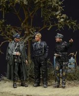 D-Day miniature studio[DD72001］ 1/72 WWII 独 武装親衛隊将校 ノルマンディ(3体セット)