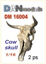 DANmodels[DAN16004]1/16 牛の頭蓋骨 (2個入)