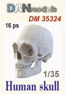 画像1: DANmodels[DAN35324]1/35 頭蓋骨 (16個入) (1)