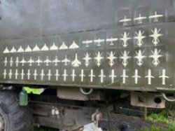 画像2: DANmodels[DAN35557]1/35 ウクライナ軍 防空部隊撃墜マークステンシル
