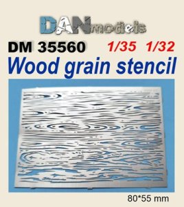 画像1: DANmodels[DAN35560]1/35・1/32 木目エッチングステンシル (1)