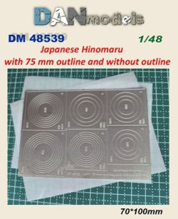 画像1: DANmodels[DAN48539]1/48 日の丸マスクカットガイド