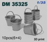 DANmodels[DAN35325]1/35 バケツ (2種、計10個入)
