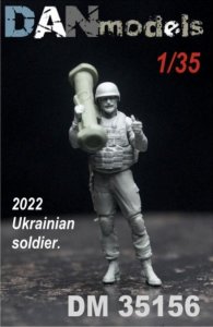 画像1: DANmodels[DAN35156]1/35 ウクライナ軍 対戦車兵I (1)