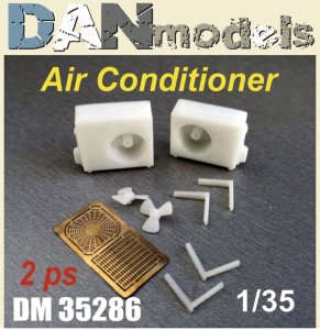 画像1: DANmodels[DAN35286]1/35 室外機一体型エアコン (2個入り) (1)