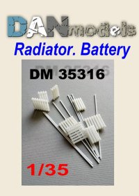 DANmodels[DAN35316]1/35 スチーム暖房機 (8個入り)