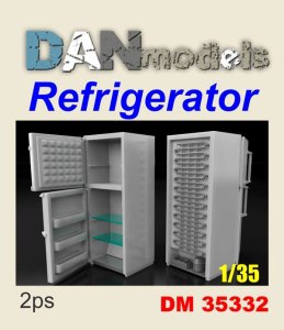 画像1: DANmodels[DAN35332]1/35 冷蔵庫 (2個入り) (1)