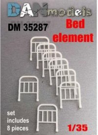 DANmodels[DAN35287]1/35 ベッドフレーム (8個入り)