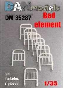 画像1: DANmodels[DAN35287]1/35 ベッドフレーム (8個入り) (1)