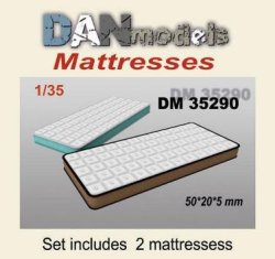 画像1: DANmodels[DAN35290]1/35 マットレス (2個入り)
