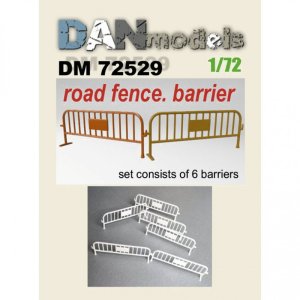 画像1: DANmodels[DAN72529]1/72 ガードフェンス (6個入り) (1)