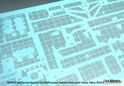 画像4: DEF.MODEL[DD35026]1/35 WWII ドイツ III号突撃砲G型用ツィンメリットコーティングデカール ワッフルパターン(タミヤ/タコム/ライフィールドモデル用)