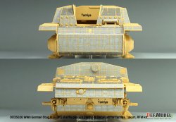 画像10: DEF.MODEL[DD35026]1/35 WWII ドイツ III号突撃砲G型用ツィンメリットコーティングデカール ワッフルパターン(タミヤ/タコム/ライフィールドモデル用)