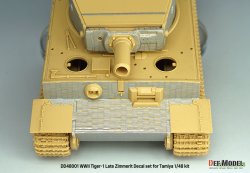 画像13: DEF.MODEL[DD48001]1/48 WWII ドイツ タイガーI重戦車中期/後期型 ツィンメリットデカールセット エッチンググリル付(タミヤ用)