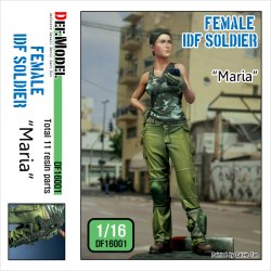 画像1: DEF.MODEL[DF16001]1/16 イスラエル女性兵士(現用) "マリア"