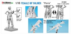 画像7: DEF.MODEL[DF16001]1/16 イスラエル女性兵士(現用) "マリア"