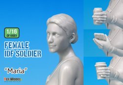画像4: DEF.MODEL[DF16001]1/16 イスラエル女性兵士(現用) "マリア"