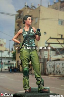 画像8: DEF.MODEL[DF24001]1/24 イスラエル女性兵士(現用)